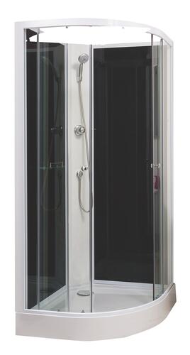 Cabine de douche quart de cercle 80cm TAYA